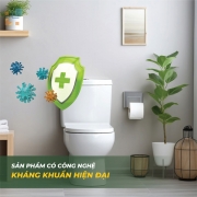 Công nghệ kháng khuẩn – Điểm cộng cho bồn cầu Viglacera