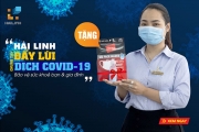 Chung tay đẩy lùi Covid-19 Hải Linh tặng combo Khẩu trang, nước rửa tay