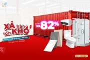 Xả hàng tồn kho lớn nhất năm, giảm sốc đến 82%