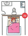 Nguyên tắc “3 KHÔNG” trong Thiết kế phòng ngủ có nhà vệ sinh