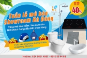 Showroom Hải Linh mở bán Thiết bị vệ sinh tại Hà Đông